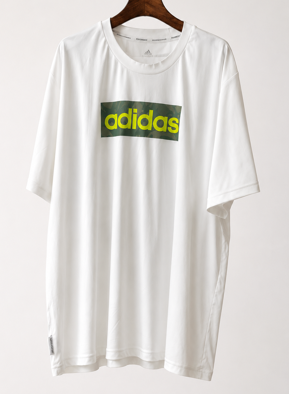 Adidas Camo Box Logo Graphic T-Shirt