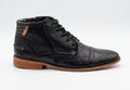 Men's Dune Leather Boots With Side Zip