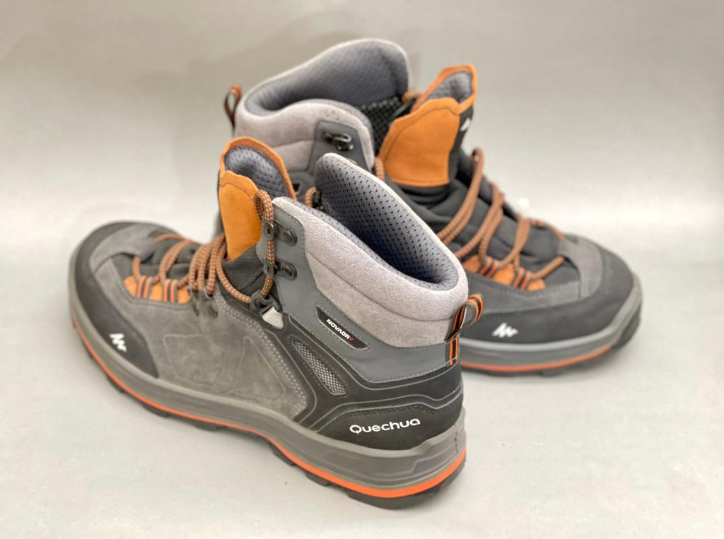 Quechua MT100 Men's Waterproof Leather Trekking Boot
