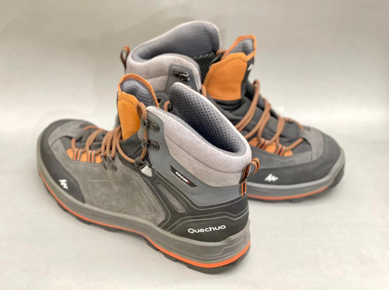Quechua MT100 Men's Waterproof Leather Trekking Boot