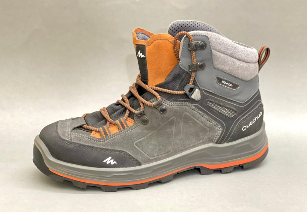 Quechua MT100 Men's Waterproof Leather Trekking Boot