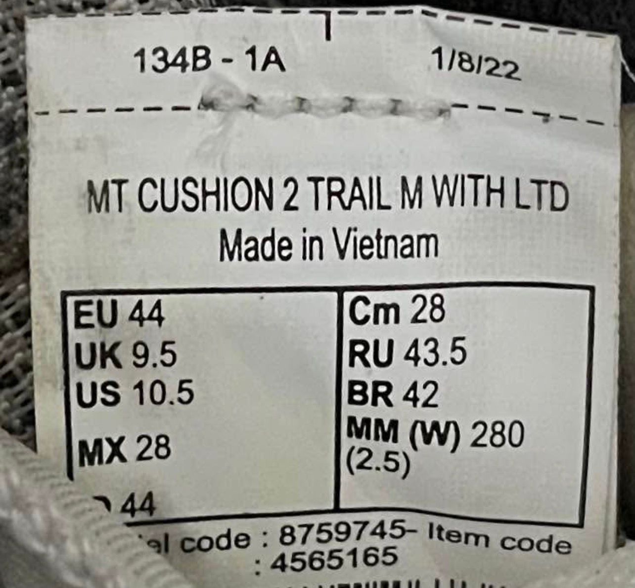 Decathlon Evadict MT Cushion 2 Trail Running Shoe