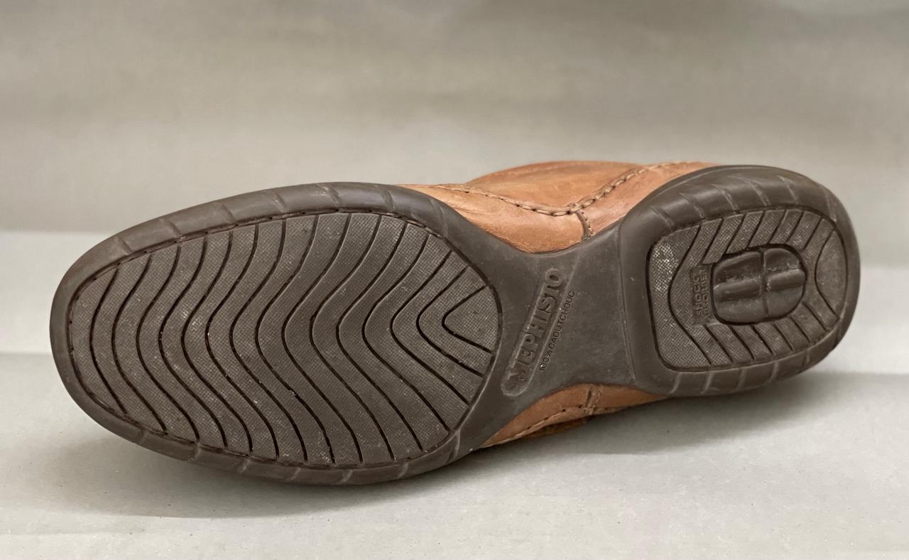 Mephisto Baldy Brown Leather Sandals
